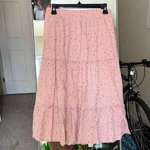 Tiered skirt